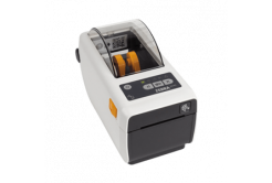 Zebra ZD411-HC, 8 dots/mm (203 dpi), RTC, USB, USB Host, BT, Wi-Fi, EPLII, ZPLII, kit (USB), white