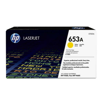 HP 653A CF322A yellow original toner