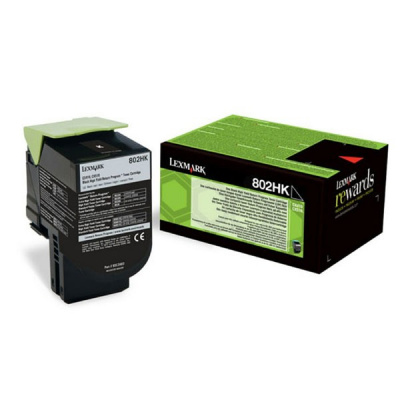 Lexmark 80C2HKE black original toner