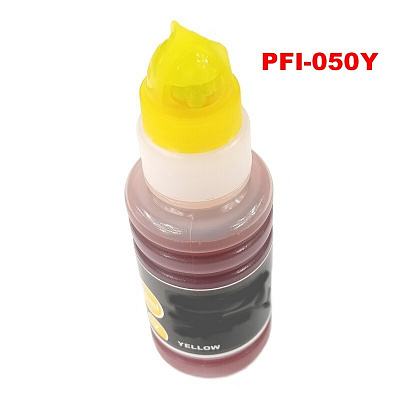 Canon PFI-050Y, 5701C001 yellow compatible ink cartridge