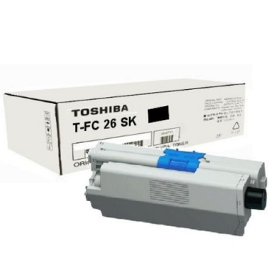 Toshiba TFC26SK, 6B000000559 black original toner