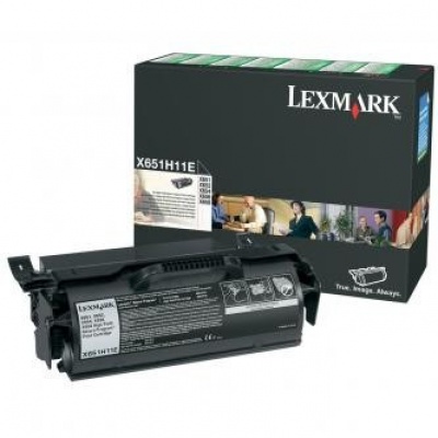 Lexmark X651H11E black original toner