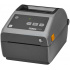 Zebra ZD621d ZD6A042-D1EF00EZ DT, 8 dots/mm (203 dpi), label printer, RTC, USB, USB Host, RS232, BT (BLE), Ethernet, peeler, grey (Successor GC420t)