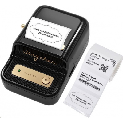 Niimbot B21 Smart 1AC19051601 label printer, black + label roll