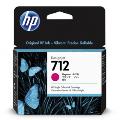 HP 712 3ED68A magenta original ink cartridge