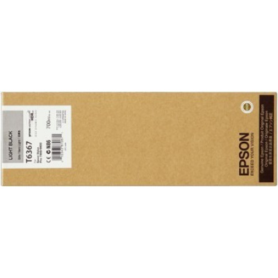 Epson T636700 light black  original ink cartridge
