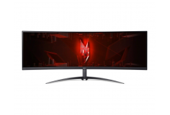 Acer Nitro XZ452CU UM.MX2EE.V01 Monitor, 44.5", VA, 5120x1440, 165Hz, 1ms, Black, 2R