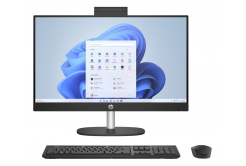 HP Desktop AI 24-cr2007nc BQ8S9EA#BCM All-in-one PC, 23.8", FHD, U7-255U, 32GB, 1TB, Intel UHD, W11H, Black, 2R