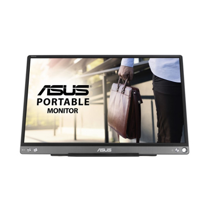 ASUS ZenScreen MB16ACE 90LM0381-B04170 Monitor, 15.6", IPS, FHD, 60Hz, 5ms, Gray, 3R