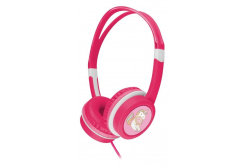 Dětská sluchátka GEMBIRD s omezovačem hlasitosti, růžová