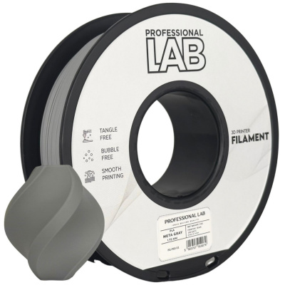Professional Lab FG-P83-E1, 3D filament, PLA, 1,75mm, 1000g, Meta grey