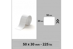 Niimbot 1ED00382702, 50x30mm, 225pcs, white self-adhesive labels
