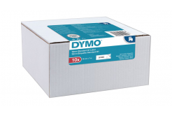 Dymo D1 45013, 2093097, 12mm x 7m, black text/white tape, originální tape, 10pcs