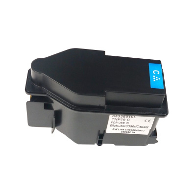 Konica Minolta TNP-79C, AAJW450 cyan compatible toner