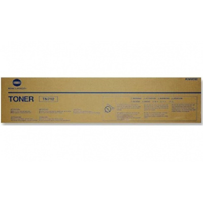 Konica Minolta TN-712 A3VU050 black original toner