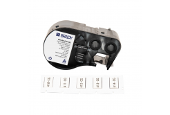 Brady M4-250-075-342 / 170720, 19.05 mm x 11.15 mm, Polyolefin, black text / white tape