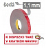 3M VHB™ GPH-110GF Double-Sided High-Strength Adhesive Tape, thickness 1.1 mm 19 mm x 33 m