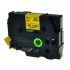 Brother TZe-V641, 18mm x 5,5m, black text / yellow tape, vinyl, compatible tape