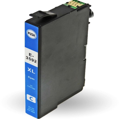 Epson 35XL T3592 cyan compatible ink cartridge
