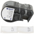 Brady M4-214-483 / 170965, 25.40 mm, Polyester, black text / white tape