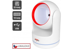 Virtuos EHE0010 CCD 2D scanner HT-861A, stationary, USB, white