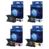 Brother LC-1280XLVALBP multipack original ink cartridge
