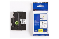 Brother TZ-FX231 / TZe-FX231, 12mm x 8m, black text/white tape, original tape