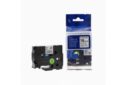 Brother TZ-S241/TZe-S241 18mm x 8m extr.adh. black / white, compatible tape