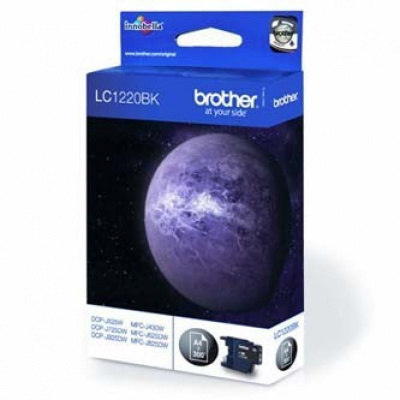 Brother LC-1220BK black original ink cartridge