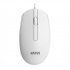 Mouse wired, Marvo MS003 MS003 WH, white, optic, 1000DPI