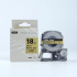 Epson LK-5KBM, SM18ZW, C53S672093, 18mm x 9m, black text / gold tape, compatible tape