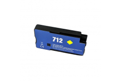 Compatible ink cartridge for HP 712 3ED69A yellow