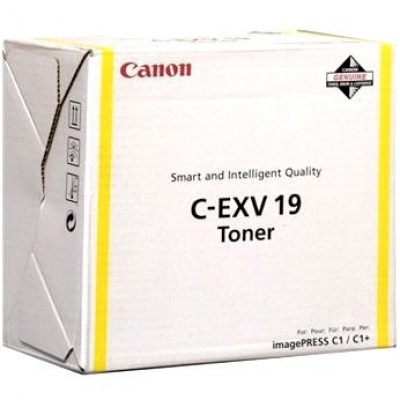 Canon C-EXV19 0400B002 yellow original toner