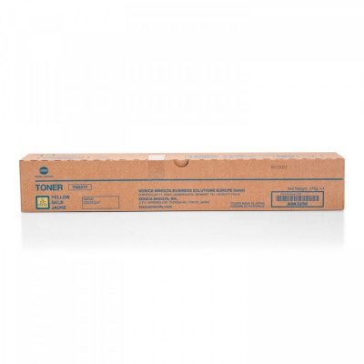 Konica Minolta TN-221Y, A8K3250 yellow original toner