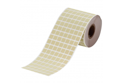 Brady BPT-38-652-2.5 / 236723, thermo paper labels, 9.53 mm x 9.53 mm