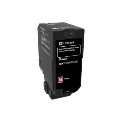 Lexmark 74C2SME magenta original toner