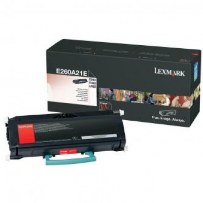 Lexmark E260A21E black original toner