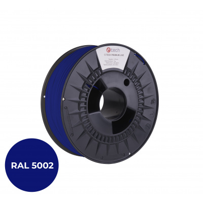 C-Tech 3DF-P-PETG1.75-5002 3D filament, PREMIUM LINE, PETG, RAL5002, 1,75mm, 1000g, Ultramarine