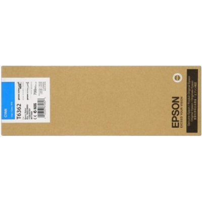 Epson T636200 cyan original ink cartridge