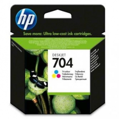 HP 704 CN693AE color original ink cartridge