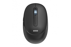 Wireless mouse, Marvo WM111 BK, black, optical, 1600 DPI