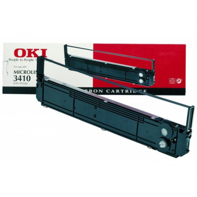 OKI 9002308, black, original color ribbon
