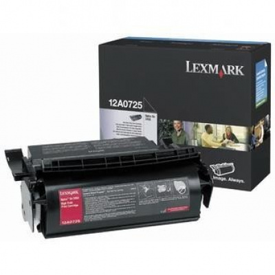 Lexmark 12A0725 black original toner
