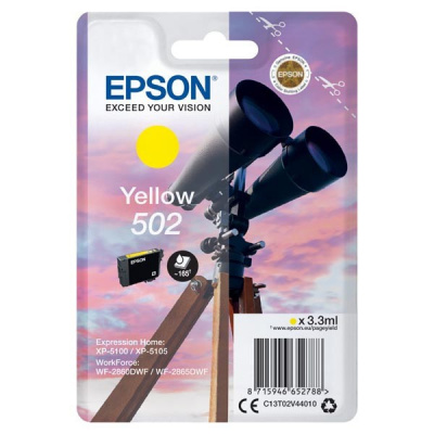 Epson 502 T02V44010 yellow original ink cartridge