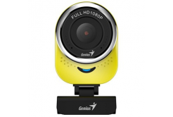 Genius Full HD Webcam QCam 6000, 1920x1080, USB 2.0, yellow, Windows 7 and higher, FULL HD, 30 FPS