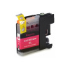 Brother LC-125XL/LC-127XL magenta compatible inkjet cartridge