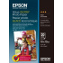 Epson Value Glossy Photo Paper C13S400037, 183 g/m2, 10x15cm, 20pcs, glossy, white, photo paper