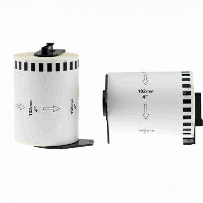 Brother DK-22243, 102mm x 30,48m, roll, compatible labels