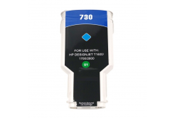 Compatible cartridge with 730 P2V68A cyan