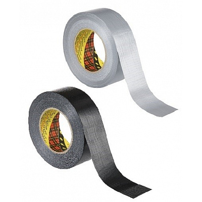 3M 2904 Duct Tape Strong universal cloth tape, 2 colors 48 mm x 50 m black/black
